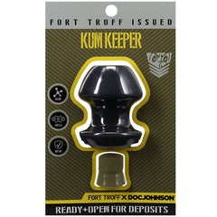 Fort Troff - Kum Keeper - Medium - Medium Hollow Butt Plug with Removeable Stopper