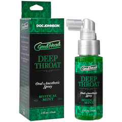 GoodHead Deep Throat Spray - Mystical Mint - Mystical Mint Flavoured Deep Throat Spray - 59 ml Bottle