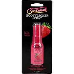 GoodHead Booty Licker Spray - Strawberry - Strawberry Flavoured Spray - 29 ml Bottle
