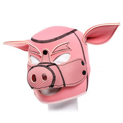 Neoprene Pig Mask - Pink