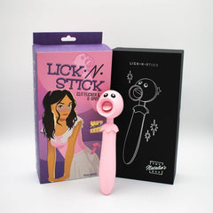 Lick N' Stick Clit Flicker G-Spot Bathroom Vibrator