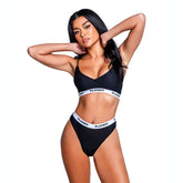 Playboy Lifestyle Bunny 2 Pc Set Black