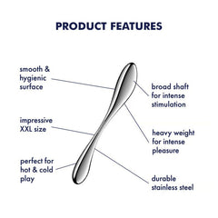 Satisfyer Star Force 3 Metal Dildo