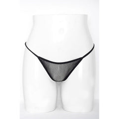 Mesh Net G-String Black