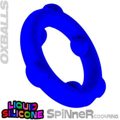 Spinner Silicone Ring Blue