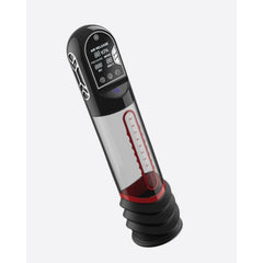 ISP90 Curve Infrared Automatic LCD Penis Pump Red