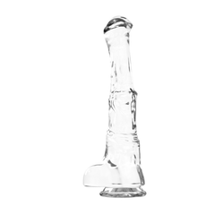 Duke Horse Dong with Balls - Clear 40 cm
