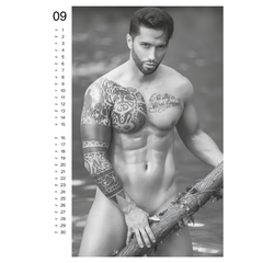 Sexy Men Wall Calendar 2027