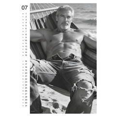 Sexy Men Wall Calendar 2027