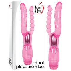 Adam & Eve Dual Pleasure Vibe - Pink