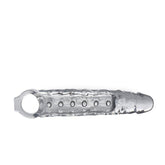 3 inch Stippled Extender Sleeve - Clear - Shhh...
