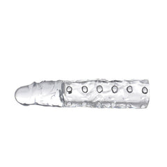 3 inch trimmable Penis Enhancer Sleeve - Clear - Shhh...