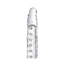 3 inch trimmable Penis Enhancer Sleeve - Clear - Shhh...