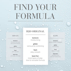 JO H2O Original Lube - 60 mL - Water Based Lubricant - 60 ml Bottle