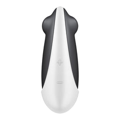 Satisfyer Spot On 3 USB Rechargeable Lay On Vibrator - Black & White
