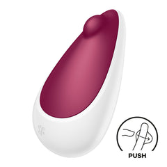 Satisfyer Spot On 3 USB Rechargeable Lay On Vibrator - Berry