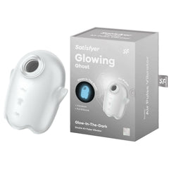 Satisfyer Glowing Ghost Air Pulse Clit Stim - White