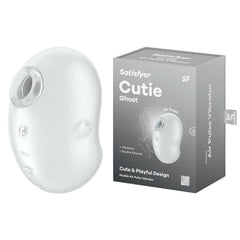 Satisfyer Cutie Ghost Air Pulse Clit Stimulator - White