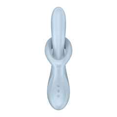 Satisfyer Heat Flex 4 USB Rechargeable Heating Vibrator - Blue