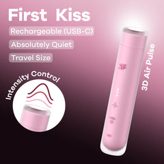 Satisfyer First Kiss - USB Rechargeable Air Pulse Stimulator
