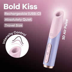 Satisfyer Bold Kiss - USB Rechargeable Air Pulse Stimulator