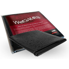 SexMax Wet Games Waterproof Sheet Black 2.2m x 1.8m
