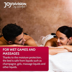 SexMax Wet Games Waterproof Sheet Black 2.2m x 1.8m