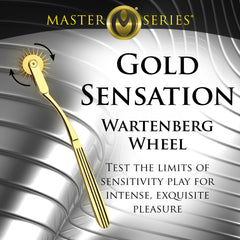 Master Series Wartenberg Sensory Pinwheel - Gold