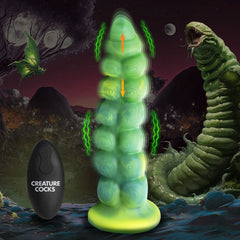 Creature Cocks Squirmer - 22.3 cm USB Rechargeable Thrusting Fantasy Dildo