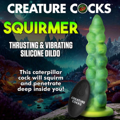 Creature Cocks Squirmer - 22.3 cm USB Rechargeable Thrusting Fantasy Dildo