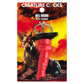 Creature Cocks Hell-Hound Novelty Dildo Keyring
