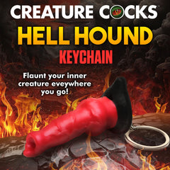 Creature Cocks Hell-Hound Novelty Dildo Keyring