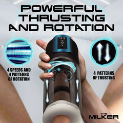 LoveBotz The Milker Roto-Stroke - USBR Thrusting & Rotating Male Masturbator