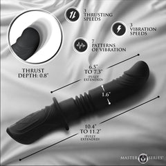 Master Series Power Thrust - 26.4 cm USB Rechargeable Thrusting Vibrator