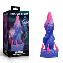 Creature Cocks Krakenar - Purple/Pink 19.8 cm Silicone Tentacle Fantasy Dildo