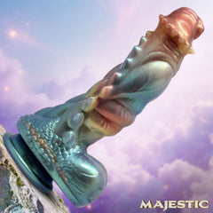 Majestic Seraphina - Opal 22.6 cm Dragon Fantasy Dildo