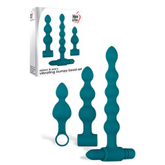 Adam & Eve Vibrating Bumpy Bead Set - Shhh...
