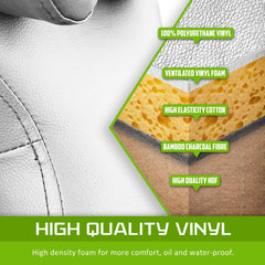 Aluminium portable chair for massage, medical fetish or BDSM - WHITE - Shhh...