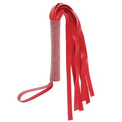 Amor Sparkle Flogger - Red - Shhh...