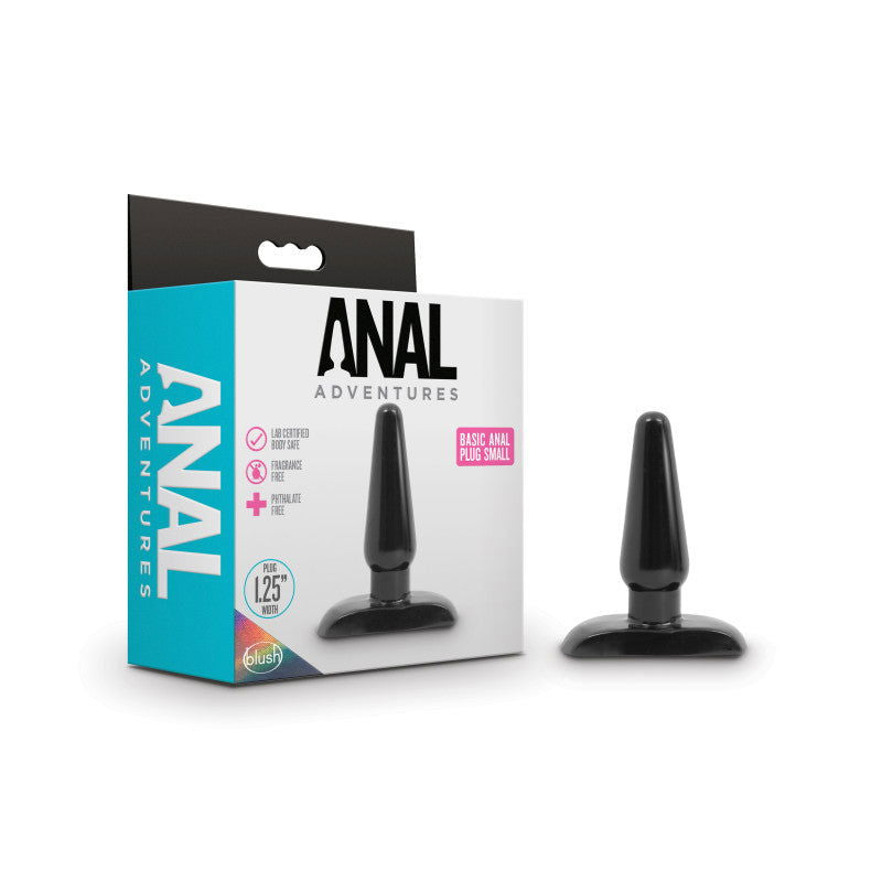 Anal Adventures Basic Anal Plug - Small - Shhh...
