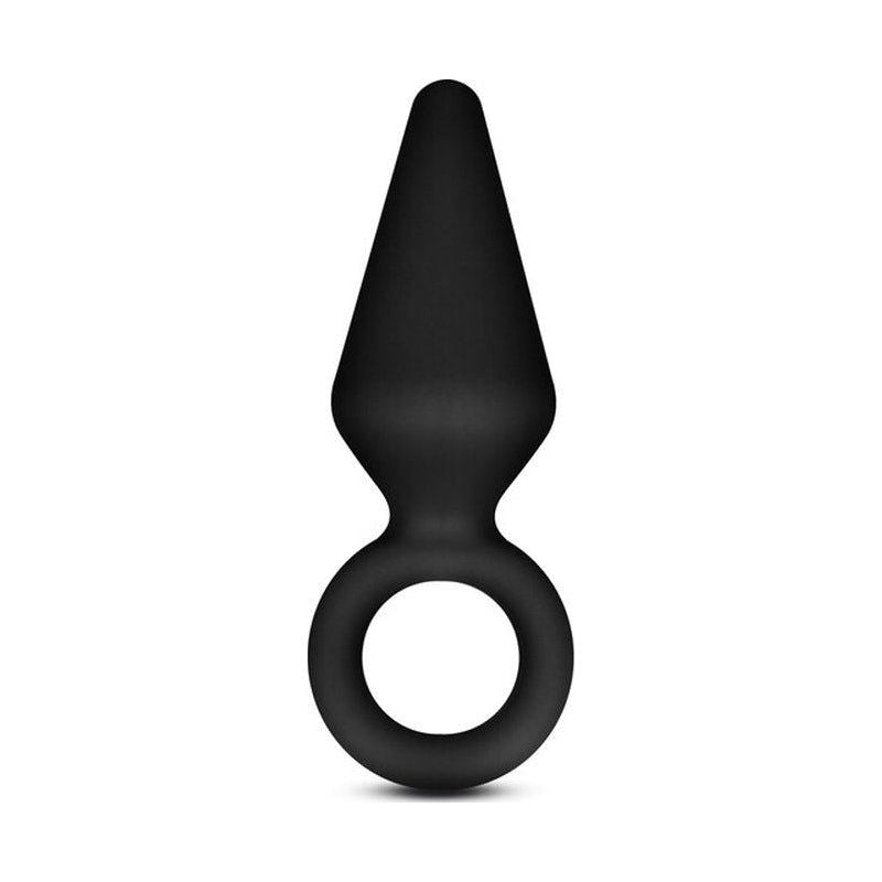 Anal Adventures Platinum Anal Loop butt Plug - Small - Shhh...