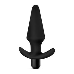 Anal Adventures Platinum Vibrating Plug - 12.7 cm (5'') Vibrating Butt Plug - Shhh...