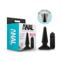 Anal Adventures Vibrating Anal Pleaser with Remote - Shhh...