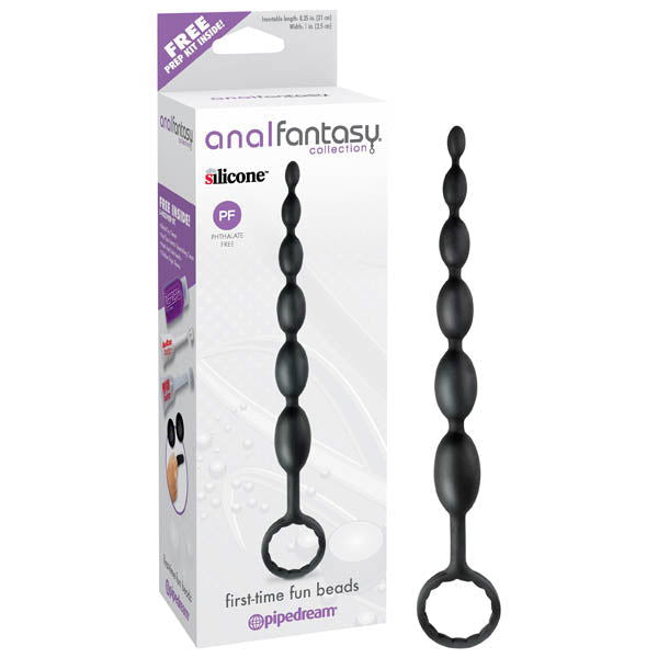 Anal Fantasy Collection First-Time Fun Beads- 21 cm Anal Beads - Shhh...