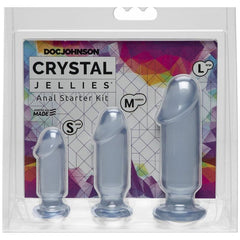 Anal Pegging & Plug Starter Kit - Clear - Shhh...