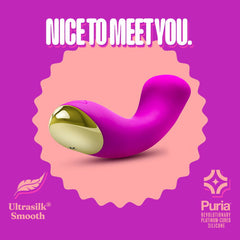 Aria Bangin' AF - 18.4 cm USB Rechargeable Vibrator - Shhh...