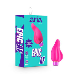 Aria Epic AF - Fuschia USB Rechargeable Stimulator - Shhh...