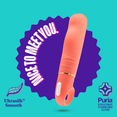 Aria Smokin' AF - Coral 15.2 cm Vibrator - Shhh...