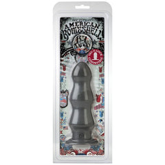 B-7 Tango 16cm anal plug - Gun Metal - Shhh...