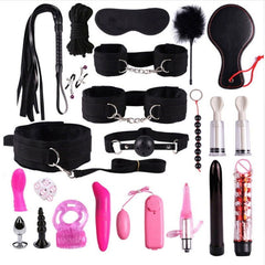 BDSM starter pack 22 assorted items 3 colour choices - Shhh...